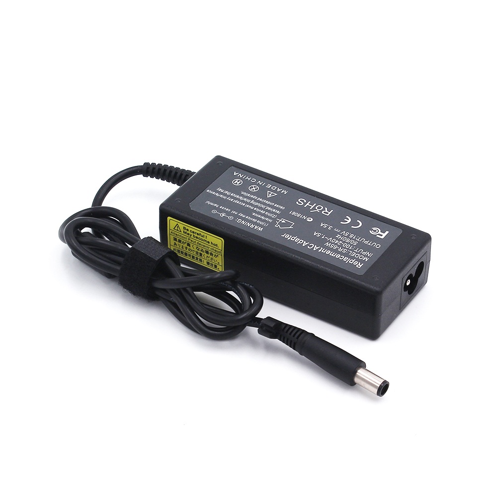 Chargeur HP 18.5V-3.5A 65W (7.4*5.0mm) + Cable Alimentation